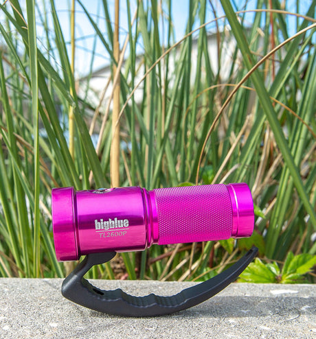 BigBlue 2600 Lumen Narrow Beam Technical Light - Glossy Pink-