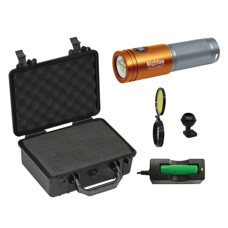 BigBlue AL2600XWP-II Orange with Hard Case-