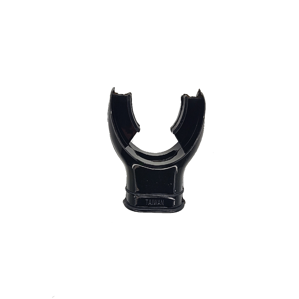DiveCatalog Silicone Mouthpiece w/ installation-Black-