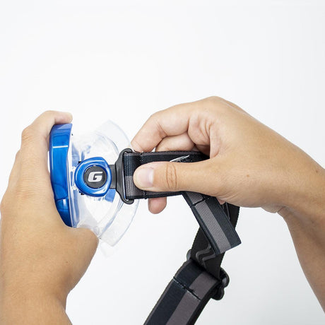 Genesis Scuba Elastic Mask Strap. Upgrade any Genesis Scuba Mask with QD Buckles.-
