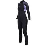Henderson 3mm Thermoprene Pro FZ Jump Womens-Black/Lavender-10-
