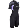 Henderson 3mm Thermoprene Pro Shorty Womens-Black/Lavender-10-