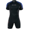 Henderson 3mm Thermoprene Shorty Mens-Black/Blue-3XL-