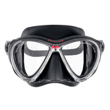 Hollis M3 Dual Lens Scuba Diving Mask-Black