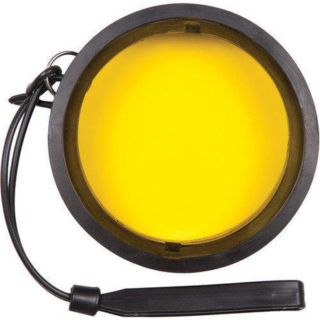 Ikelite 6441.12 Yellow Barrier Fluorescence Filter for 3.6 diameter-