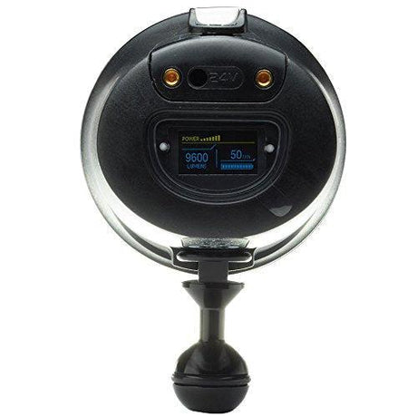 Light & Motion Sola Video Pro 9600 FC Underwater Light, Black/Titanium-