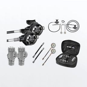 MARES 28XR WITH HR - FULL TEK SET REGULATOR DIN-