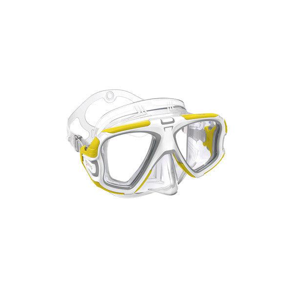 Mares Edge Dive Mask-Yellow/Clear