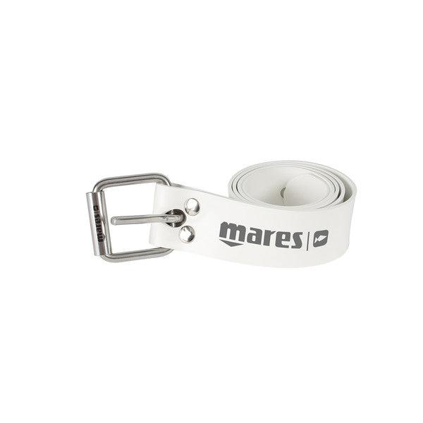 Mares Elastic Belt with Marseillaise S.S.-White