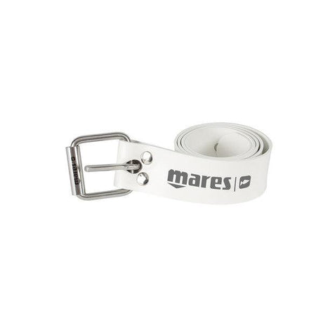 Mares Elastic Belt with Marseillaise S.S.-White