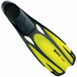 Mares Fluida Fins with Mesh Bag-Royal Yellow