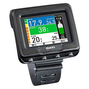 Mares Icon HD Net Ready Black Edition Scuba Diving Wrist Computer-Black
