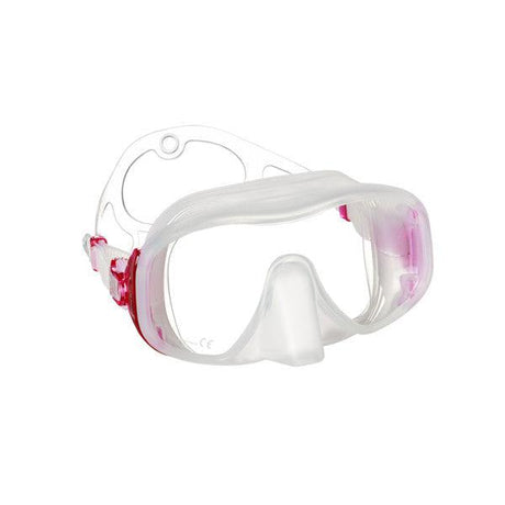 Mares Juno Dive Mask-Pink/Clear
