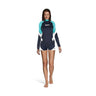 Mares Loose Fit Long Sleeve She Dives Rash Guard - Womens-Aqua