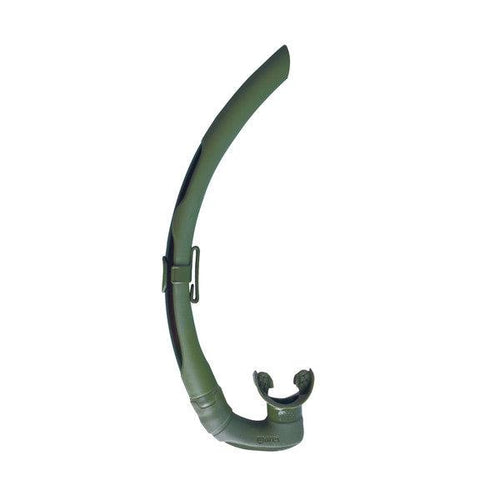Mares Dual Freediving and Spearfishing Snorkel-Green