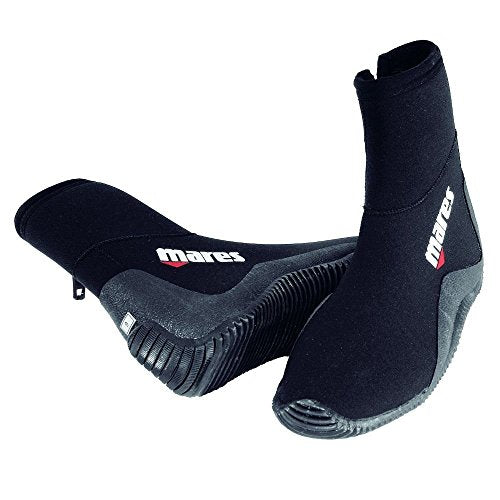 Mares Rubber Sole Classic 5mm Dive Boot-Black-4-