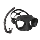 Mares Viper Mask and Dual Snorkel Combo-Black-Black-
