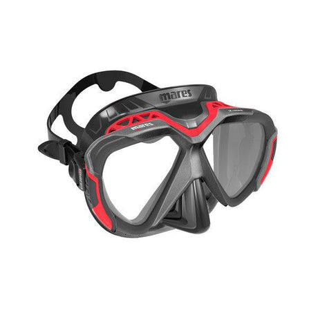 Mares X-Wire Dive Mask-Red/Black