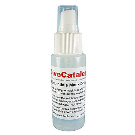 Mask Defog 2oz Spray Bottle for Scuba Diving and Action Sports Scuba Essentials by DiveCatalog-