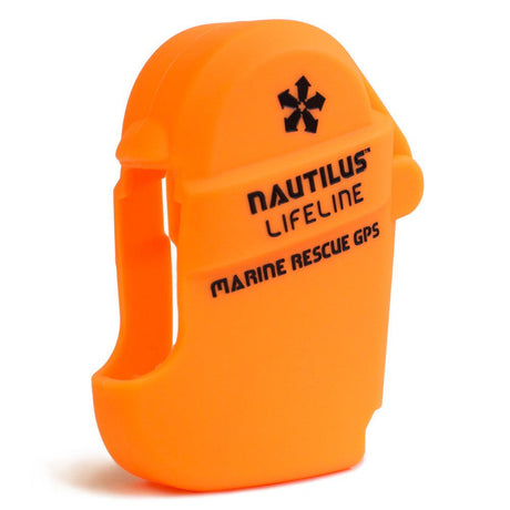 Nautilus LifeLine Marine GPS and Silicone Pouch w/ free DiveCatalog's Coil Lanyard-