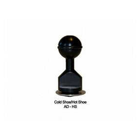 Nocturnal Lights 1 Ball Joint Adapter with Hot / Cold Shoe Base BJADAPTER.HOTSHOE-