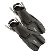 Ocean Reef Duo Travel Fins-Grey