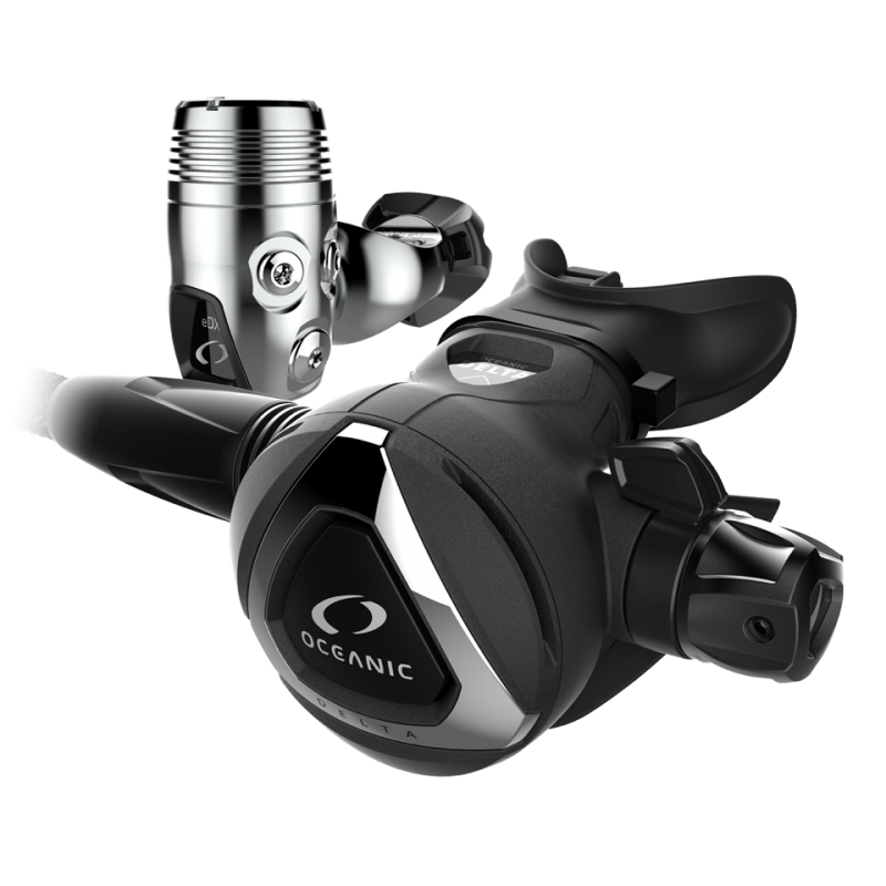 Oceanic Delta 5 + EDX Dive Regulator Set-BLACK