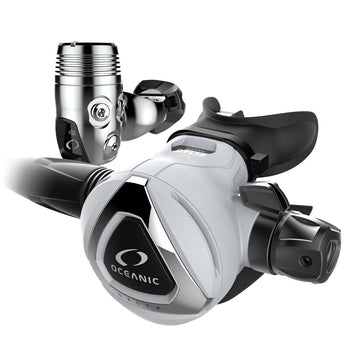 Oceanic Delta 5 + EDX Dive Regulator Set-WHITE