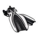 Oceanic Manta Ray Open Heel Scuba Diving Fins-WHITE/BLACK