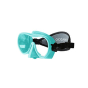 Oceanic Mini Shadow Single Lens Frameless Dive Mask-SEA BLUE