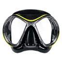 Oceanic OceanVu Lightweight Dive Mask-BLACK/YELLOW