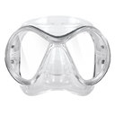 Oceanic OceanVu Lightweight Dive Mask-CLEAR/TITANIUM