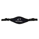Oceanic Shadow and Mini Shadow Comfort Dive Mask Strap-BK