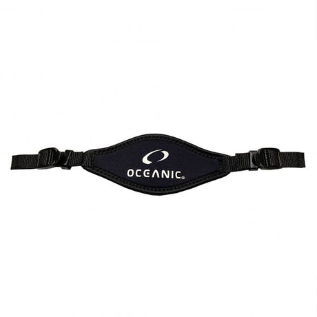 Oceanic Shadow and Mini Shadow Comfort Dive Mask Strap-BK