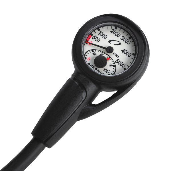 Oceanic Swiv Submersible Pressure Gauge with Boot