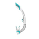 Oceanic Ultra Dry 2 Dive Snorkel-WHITE/SEA BLUE