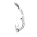 Oceanic Ultra SD Dive Snorkel-CLEAR/TITANIUM