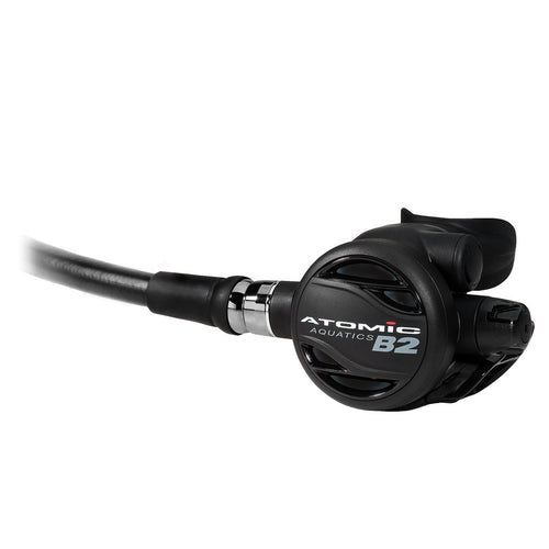 Atomic Aquatics B2 Second Stage only, 32" hose, Black-