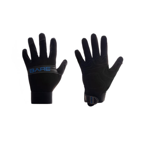 Open Box Bare 2mm Tropic Pro Dive Gloves-Black-M-