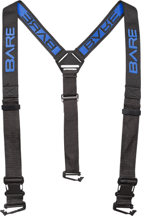 Open Box Bare 3-Point Drysuit Suspenders - Unisex-Like New-