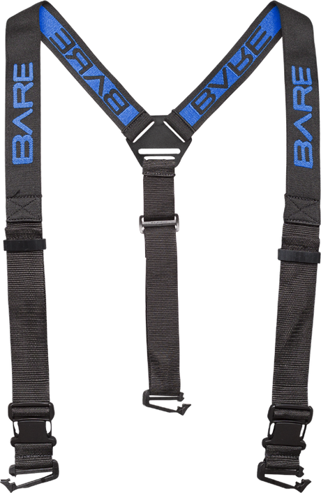 Open Box Bare 3-Point Drysuit Suspenders - Unisex-Like New-