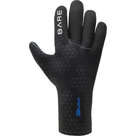Open Box Bare 3mm S-Flex Dive Gloves-Black-2XL-