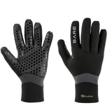 Open Box Bare 5mm Ultrawarmth Dive Gloves-Black-2XS-