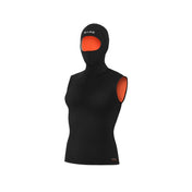 Open Box Bare 7/3mm Ultrawarmth Hooded Vest Womens-Black-02-