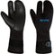 Open Box Bare 7mm Dive Gloves-Black-S-