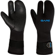 Open Box Bare 7mm Dive Gloves-Black-S-