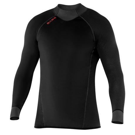 Open Box Bare EXOWEAR Top Mens-Black-S-