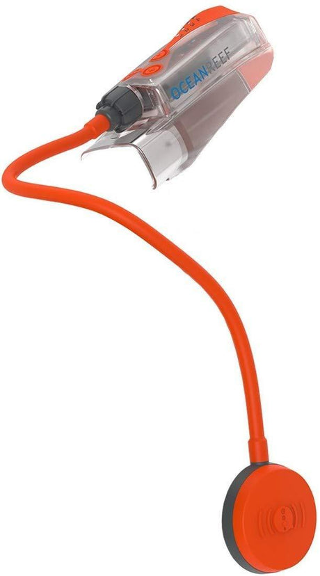 Open Box Ocean Reef Aria QR+ with Camera Holder Snorkeling Mask and Snorkie Talkie-