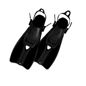 Ocean Reef Duo II Fins for Snorkeling and Swimming-Black-S/M-New