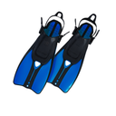 Ocean Reef Duo II Fins for Snorkeling and Swimming-Blue-S/M-New